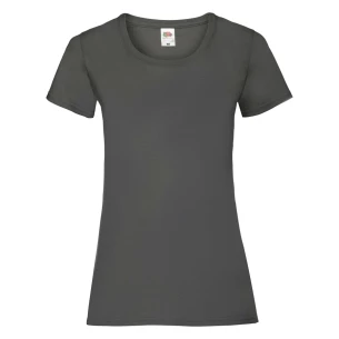 FOTL Lady-Fit ValueWeight T-shirt - Grafit