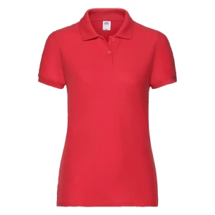 Tricou polo pentru femei 65-35 - roșu