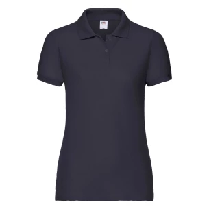 Tricou polo pentru femei 65-35 - albastru marin închis