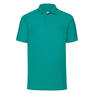 Tricou polo pentru bărbați 65-35 - turcoaz