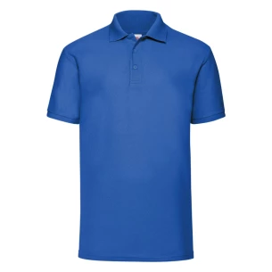 Tricou polo pentru bărbați 65-35 - albastru