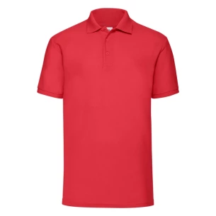 Tricou polo pentru bărbați 65-35 - roșu