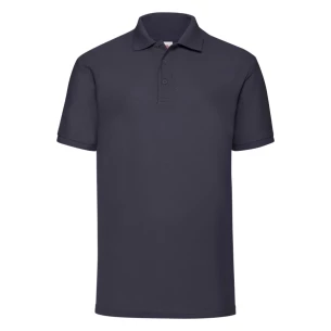 Tricou polo pentru bărbați 65-35 - albastru marin închis