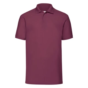 Tricou polo pentru bărbați 65-35 - Burgundy