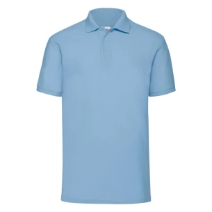 Tricou polo pentru bărbați 65-35 - albastru