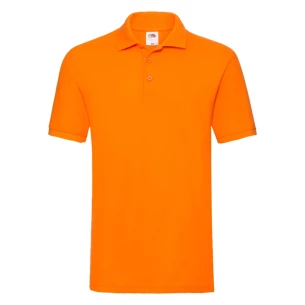 Tricou polo premium Fruit Of The Loom - portocaliu