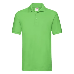 Tricou polo premium Fruit Of The Loom - Verde lime