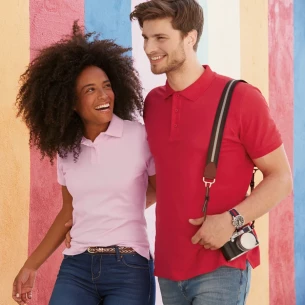 Fruit Of The Loom Premium Polo Shirt - Albastru marin închis