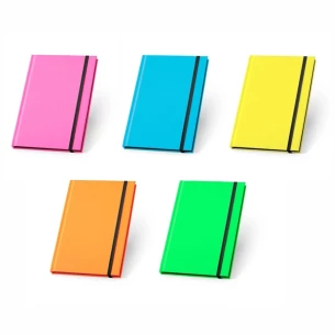 Neon notebook A5 - Portocaliu