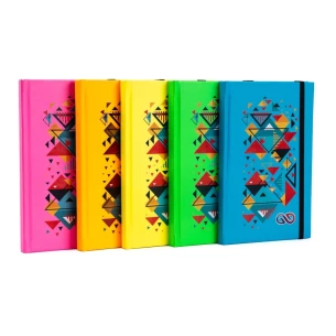 Neon notebook A5 - Portocaliu
