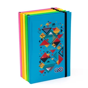 Neon notebook A5 - Portocaliu