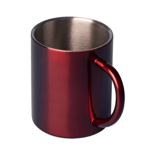 Hugo Steel Mug - Roșu