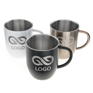 Falun Steel Mug - Negru