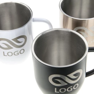 Falun Steel Mug - Negru