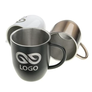 Falun Steel Mug - Negru