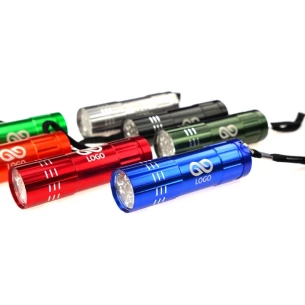 Lanternă cu led - Negru