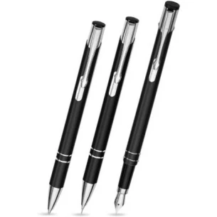 Set stilou și creion Cosmo - Negru
