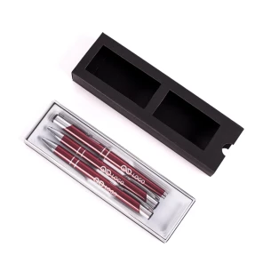 Set stilou și creion Cosmo - Negru