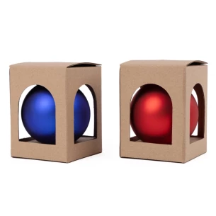 80mm bauble - Argint
